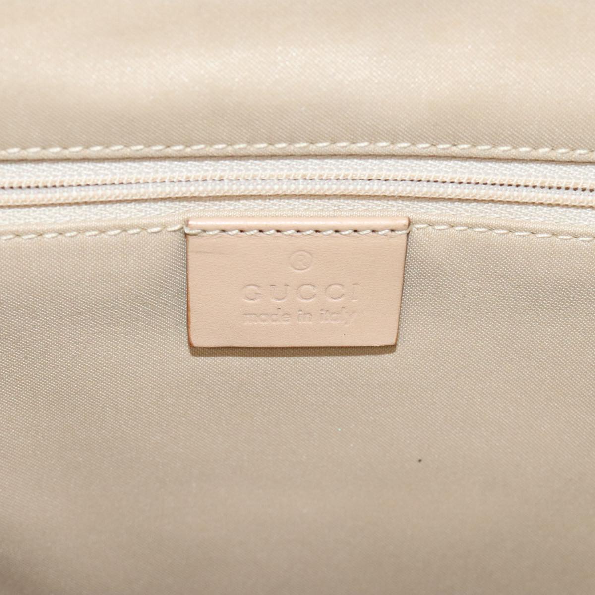 GUCCI Jackie GG Canvas Hand Bag Yellow Silver 002 1064 3444 Auth 89752