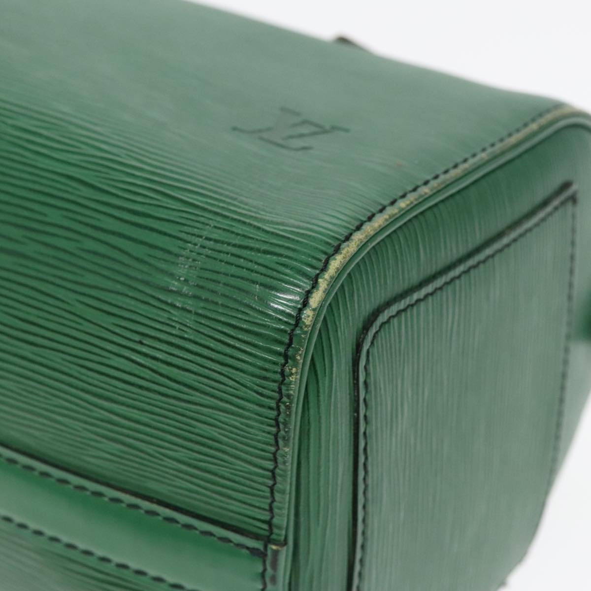 LOUIS VUITTON Epi Speedy 25 Hand Bag Borneo Green M43014 LV Auth 89855