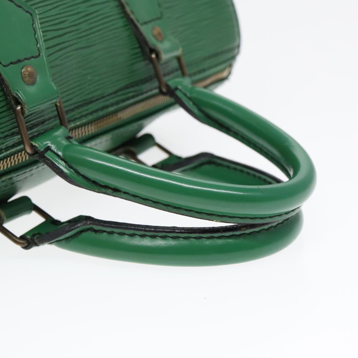 LOUIS VUITTON Epi Speedy 25 Hand Bag Borneo Green M43014 LV Auth 89855