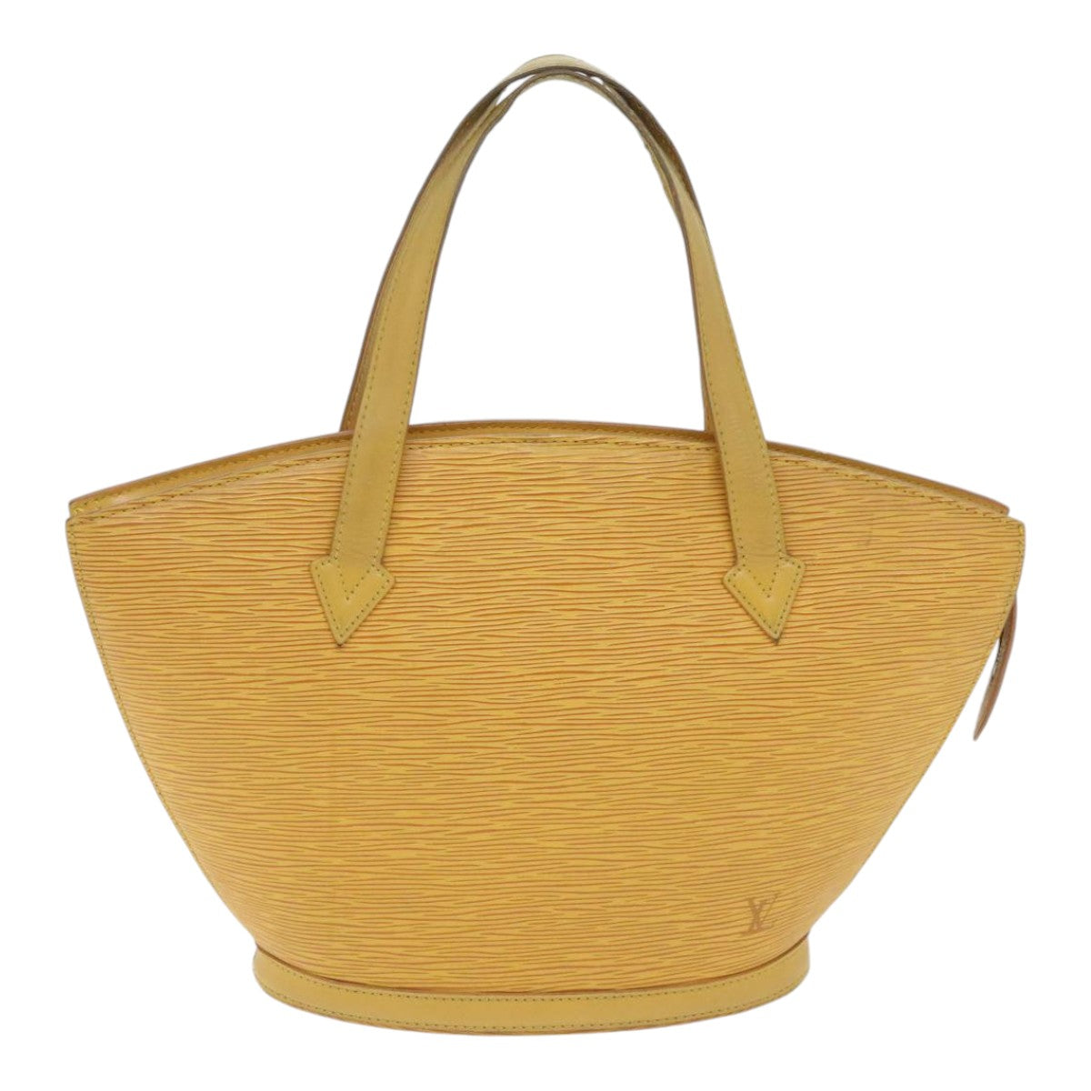 LOUIS VUITTON Epi Saint Jacques Hand Bag Yellow M52279 LV Auth 89867