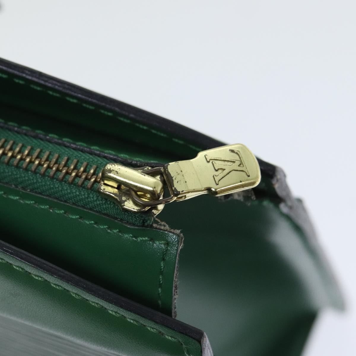 LOUIS VUITTON Epi Riviera Hand Bag Green M48184 LV Auth 89872