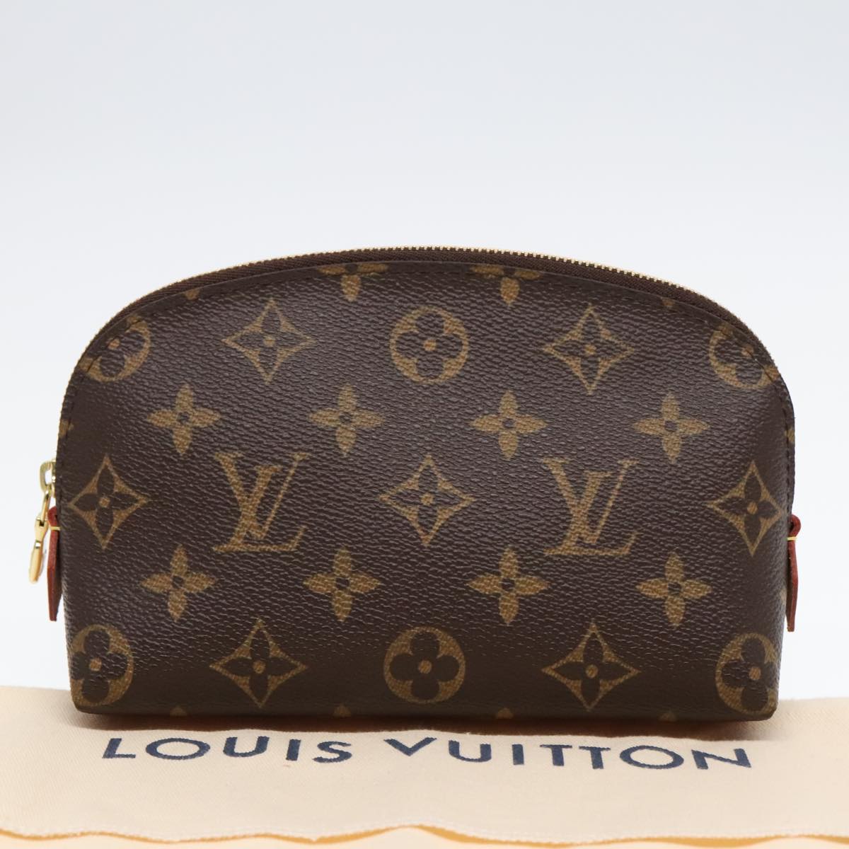 LOUIS VUITTON Monogram Pochette Cosmetic PM Cosmetic Pouch M47515 LV Auth 89903A