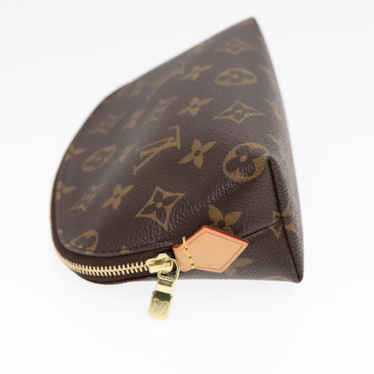 LOUIS VUITTON Monogram Pochette Cosmetic PM Cosmetic Pouch M47515 LV Auth 89903A