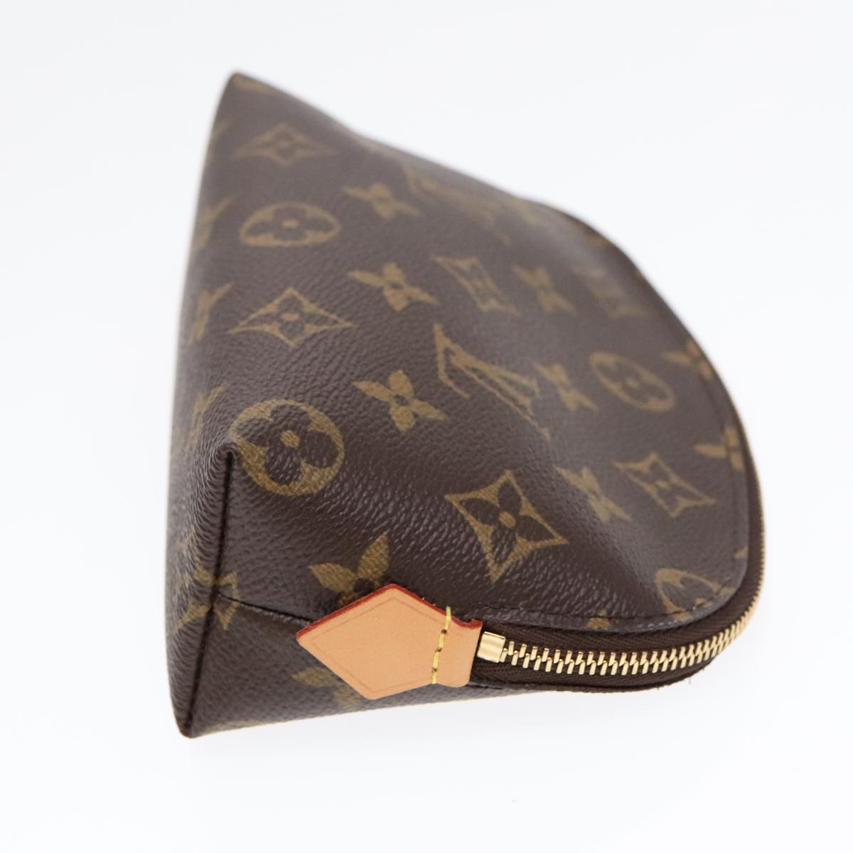 LOUIS VUITTON Monogram Pochette Cosmetic PM Cosmetic Pouch M47515 LV Auth 89903A