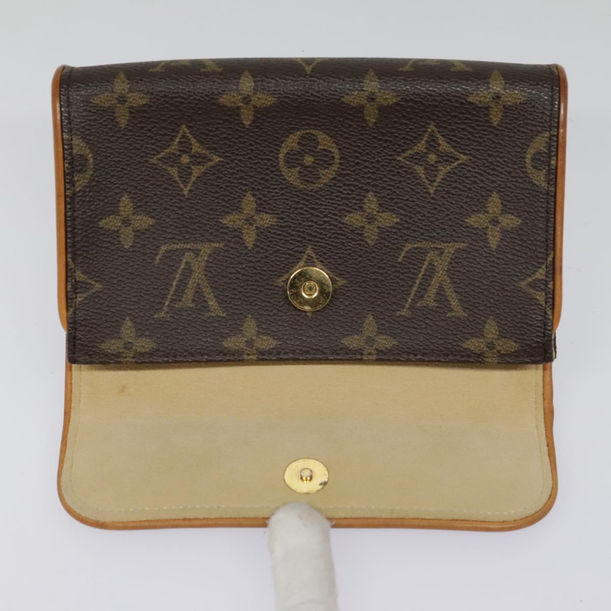 LOUIS VUITTON Monogram Pochette Florentine Waist bag M51855 LV Auth 89914