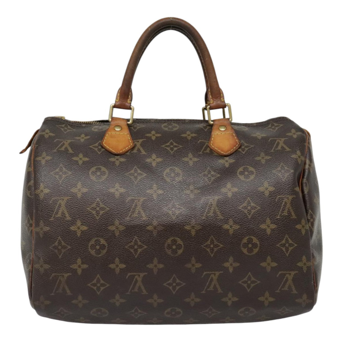 LOUIS VUITTON Monogram Speedy 30 Hand Bag M41526 LV Auth 89939