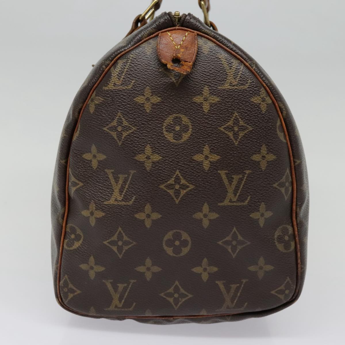 LOUIS VUITTON Monogram Speedy 30 Hand Bag M41526 LV Auth 89939