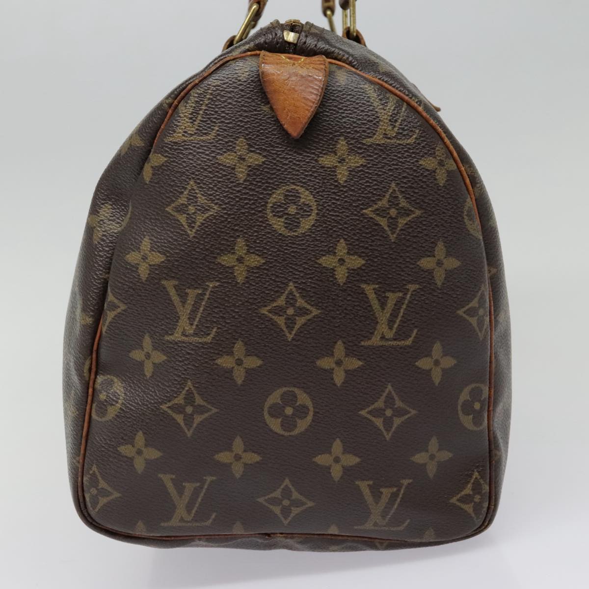 LOUIS VUITTON Monogram Speedy 30 Hand Bag M41526 LV Auth 89939