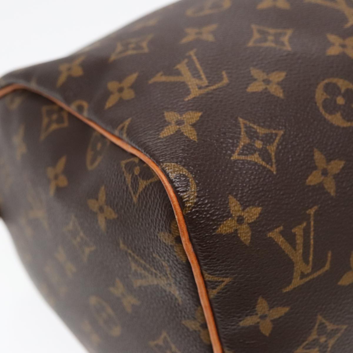 LOUIS VUITTON Monogram Speedy 30 Hand Bag M41526 LV Auth 89940