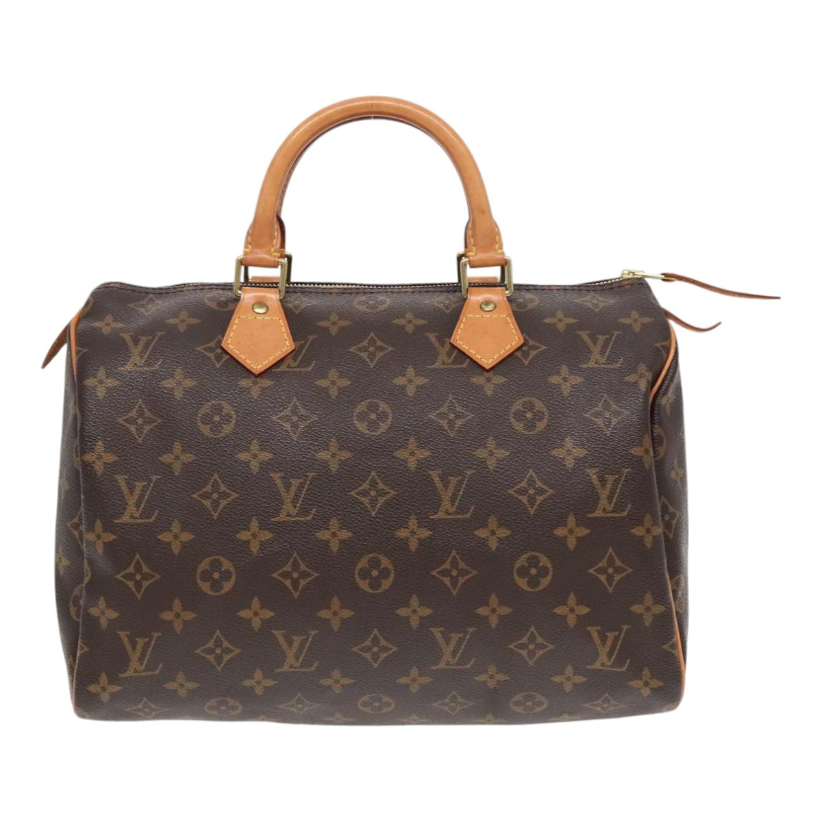 LOUIS VUITTON Monogram Speedy 30 Hand Bag M41526 LV Auth 89940