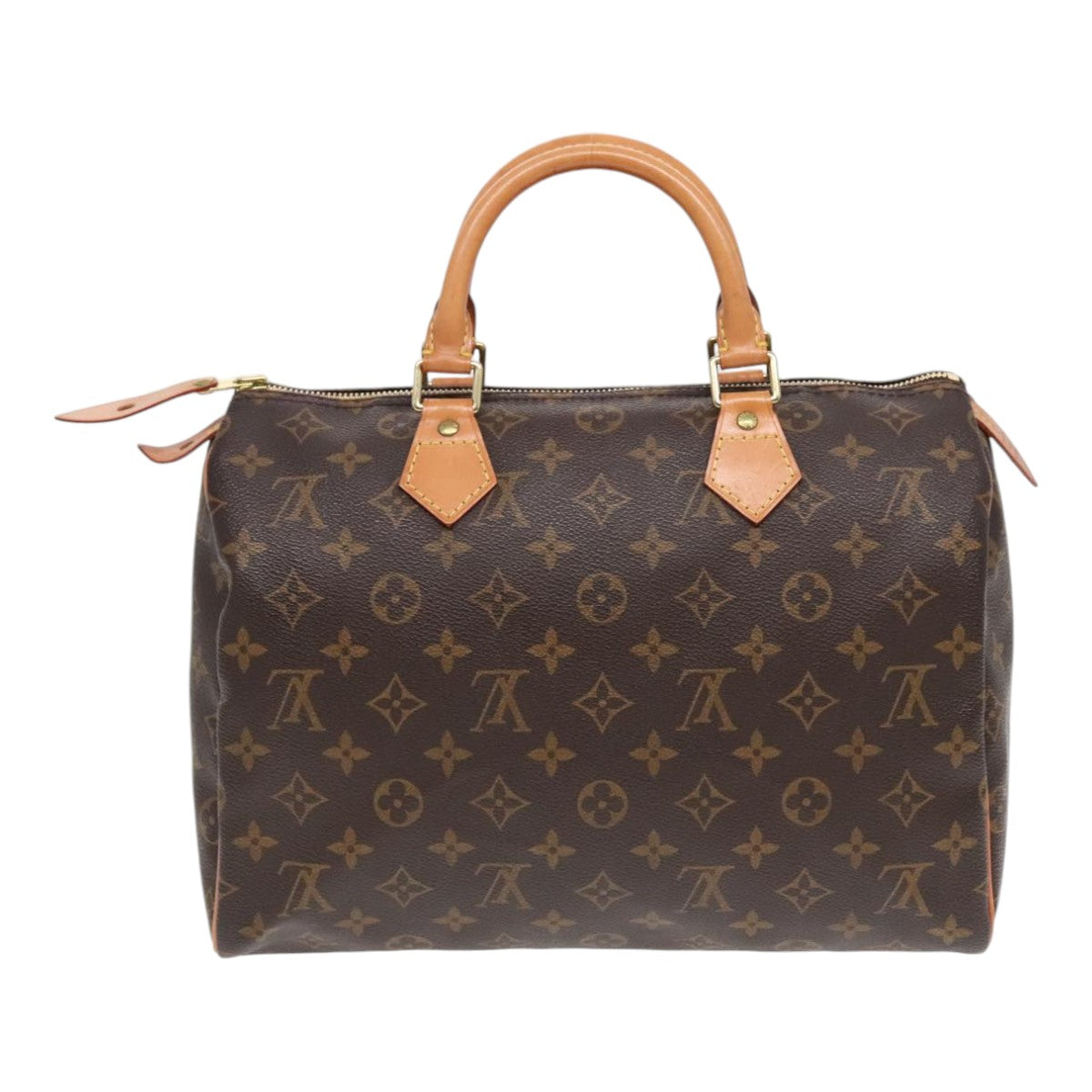 LOUIS VUITTON Monogram Speedy 30 Hand Bag M41526 LV Auth 89940