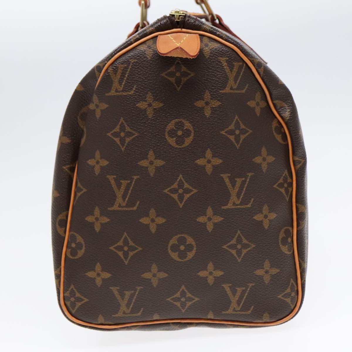 LOUIS VUITTON Monogram Speedy 30 Hand Bag M41526 LV Auth 89940