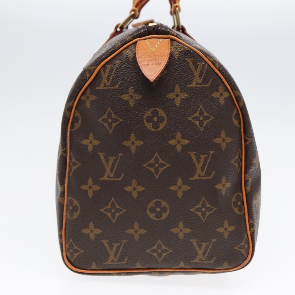 LOUIS VUITTON Monogram Speedy 30 Hand Bag M41526 LV Auth 89940