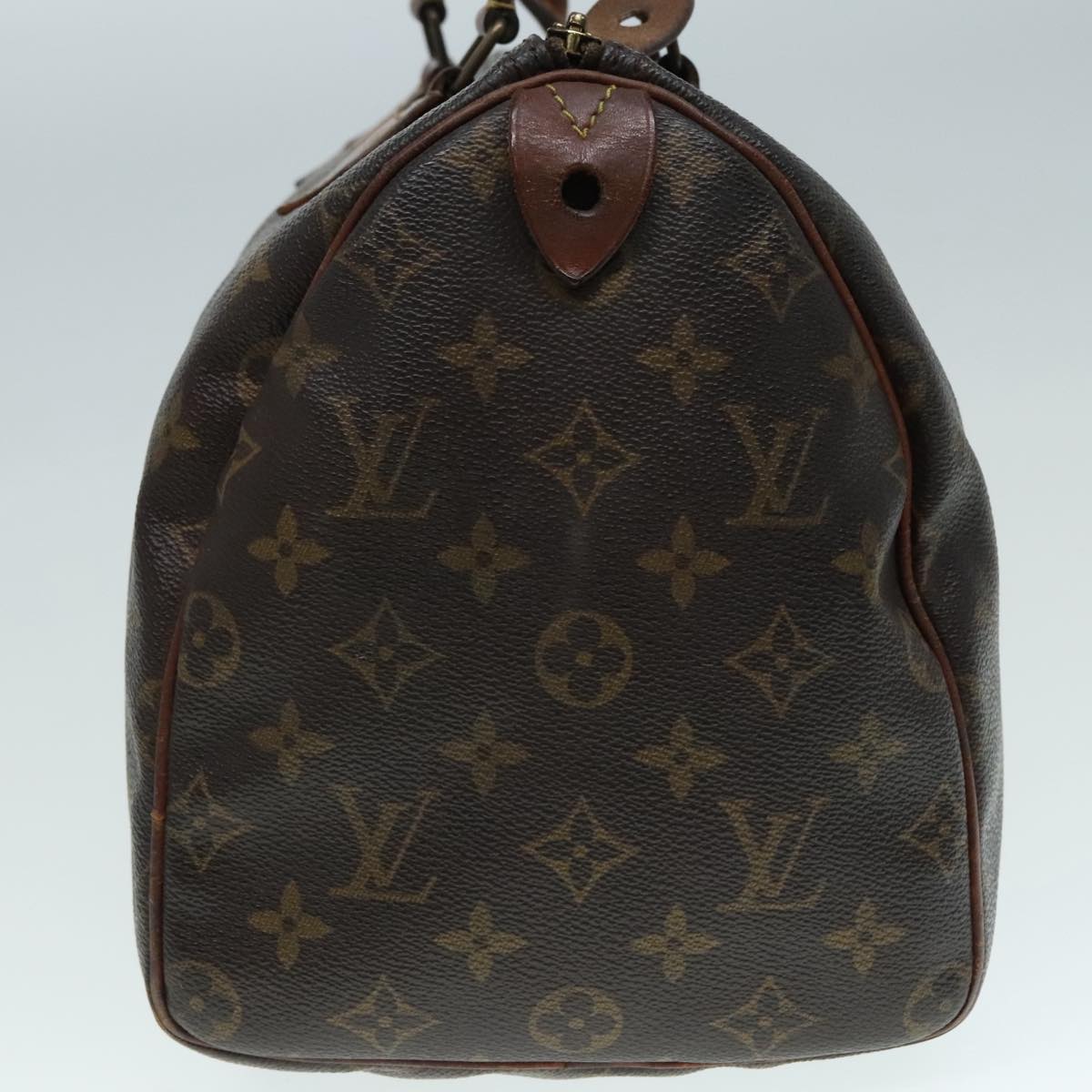 LOUIS VUITTON Monogram Speedy 30 Hand Bag M41526 LV Auth 89941