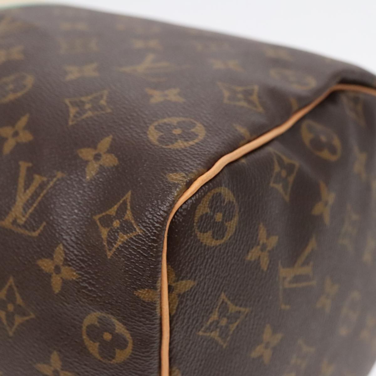 LOUIS VUITTON Monogram Speedy 35 Hand Bag M41524 LV Auth 89942