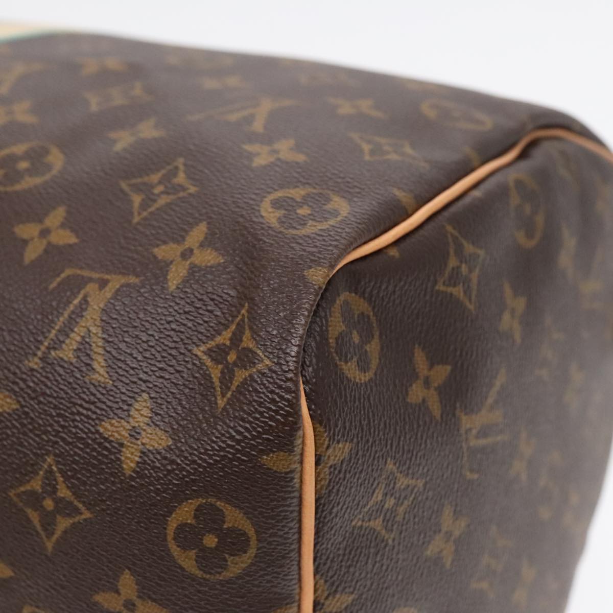 LOUIS VUITTON Monogram Speedy 35 Hand Bag M41524 LV Auth 89942