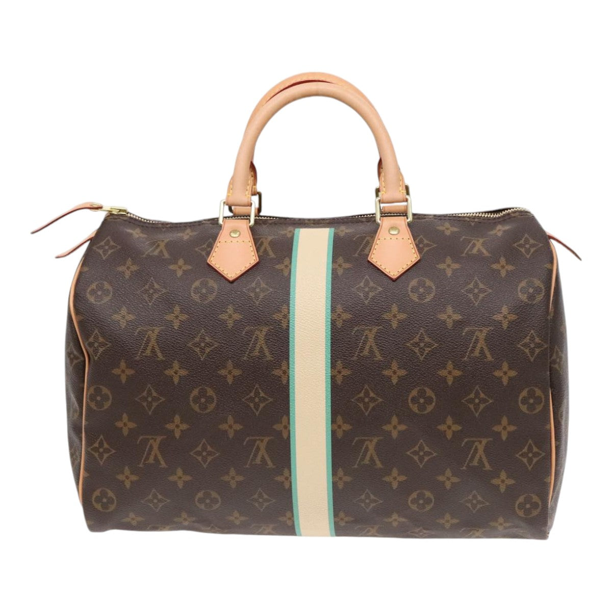 LOUIS VUITTON Monogram Speedy 35 Hand Bag M41524 LV Auth 89942