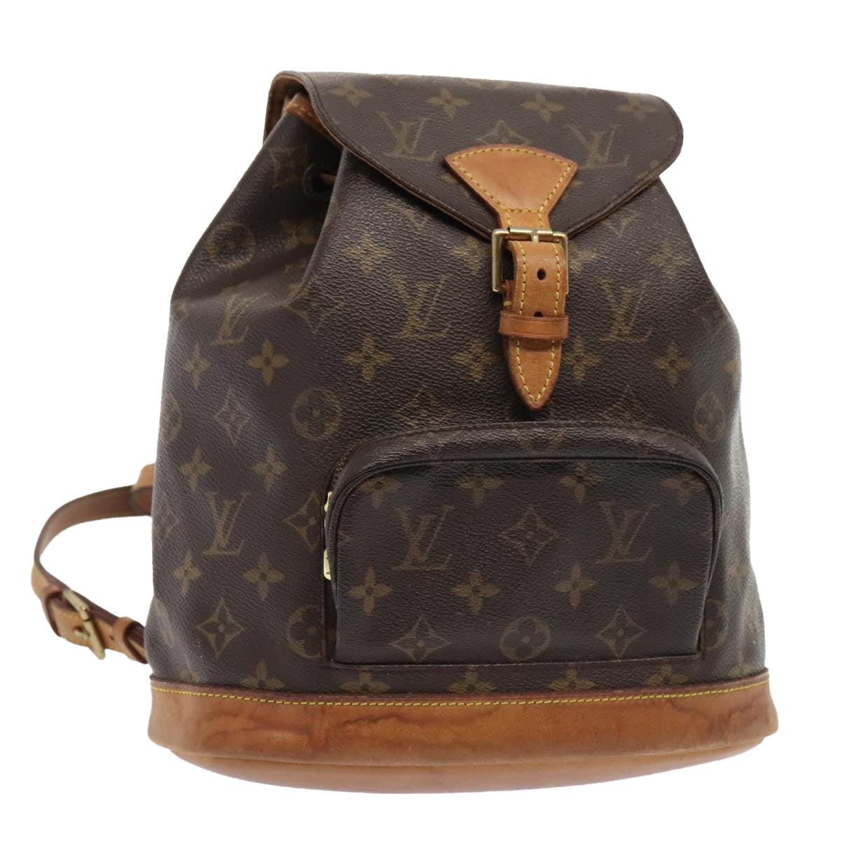 LOUIS VUITTON Monogram Montsouris MM Backpack M51136 LV Auth 89979