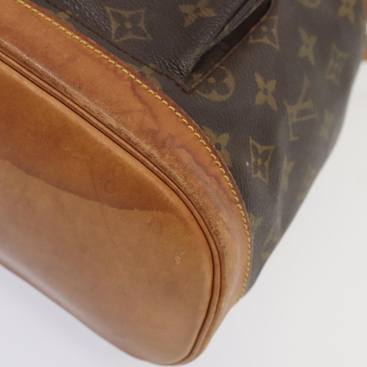 LOUIS VUITTON Monogram Montsouris MM Backpack M51136 LV Auth 89979