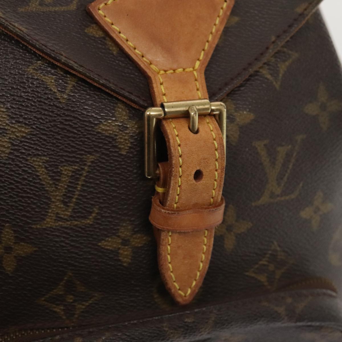 LOUIS VUITTON Monogram Montsouris MM Backpack M51136 LV Auth 89979