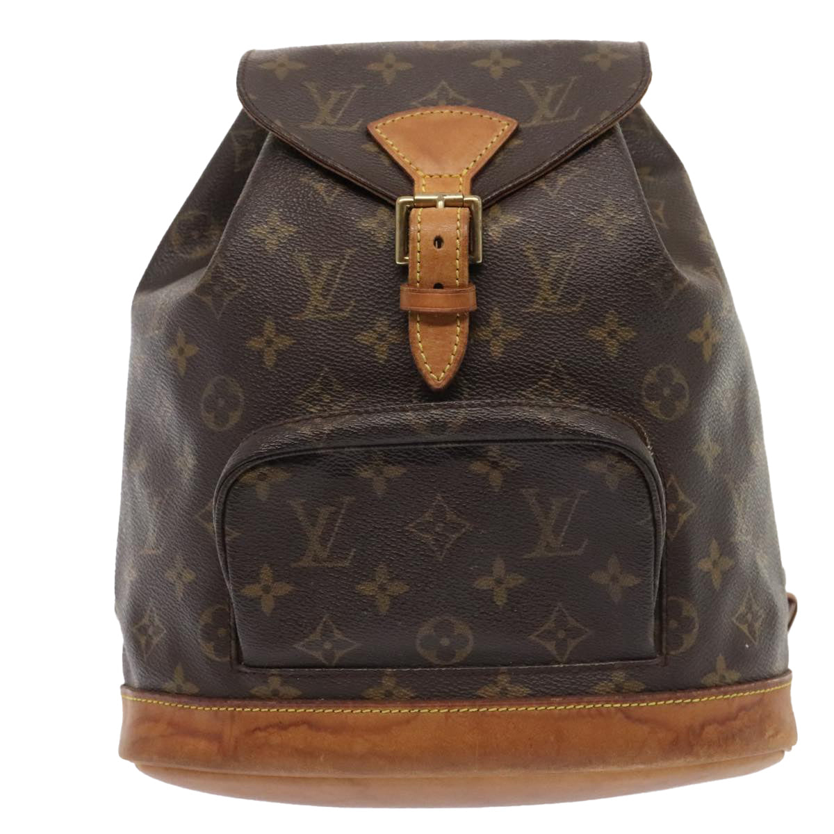 LOUIS VUITTON Monogram Montsouris MM Backpack M51136 LV Auth 89979