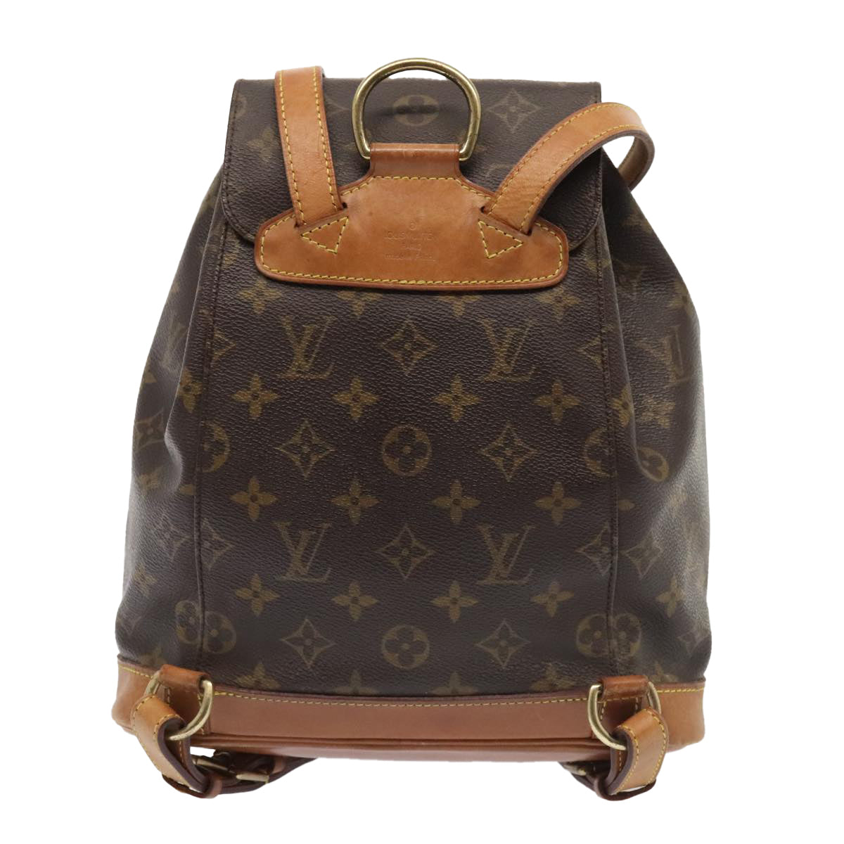 LOUIS VUITTON Monogram Montsouris MM Backpack M51136 LV Auth 89979