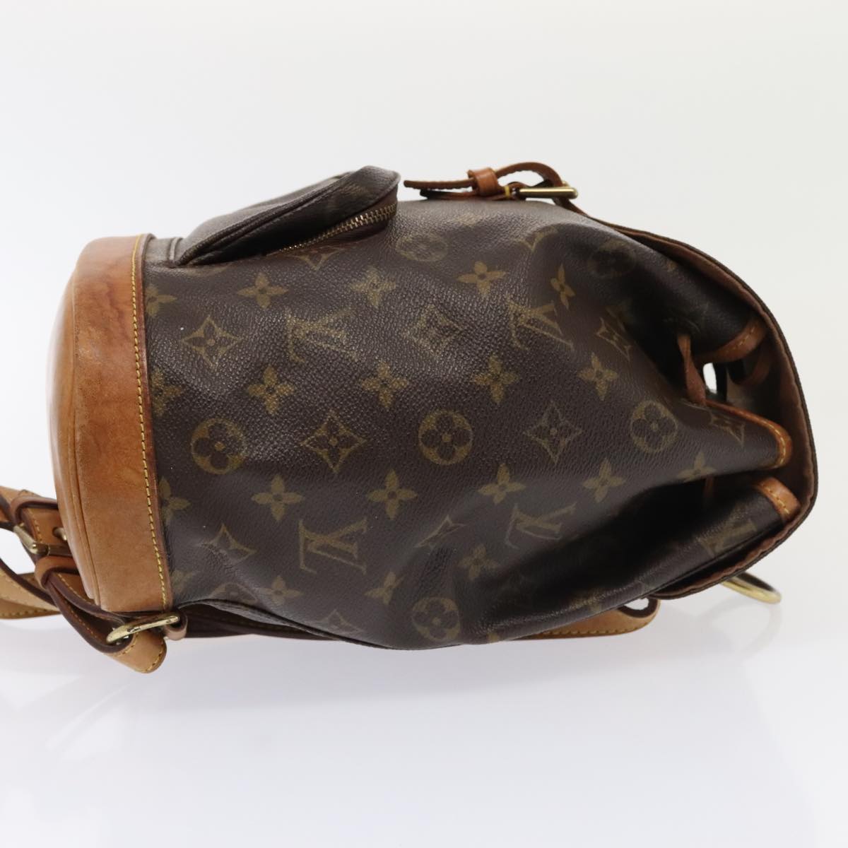 LOUIS VUITTON Monogram Montsouris MM Backpack M51136 LV Auth 89979