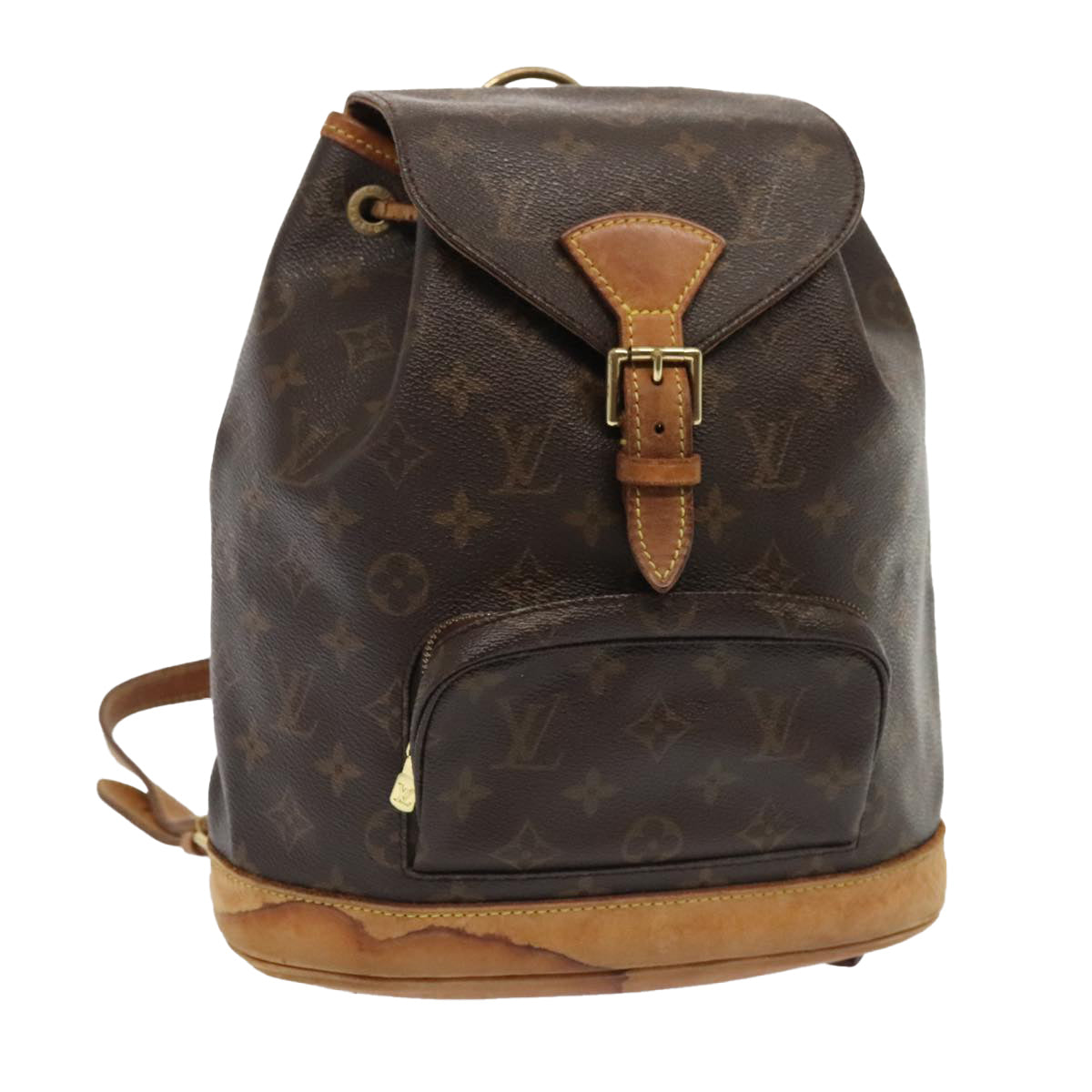 LOUIS VUITTON Monogram Montsouris MM Backpack M51136 LV Auth 89980