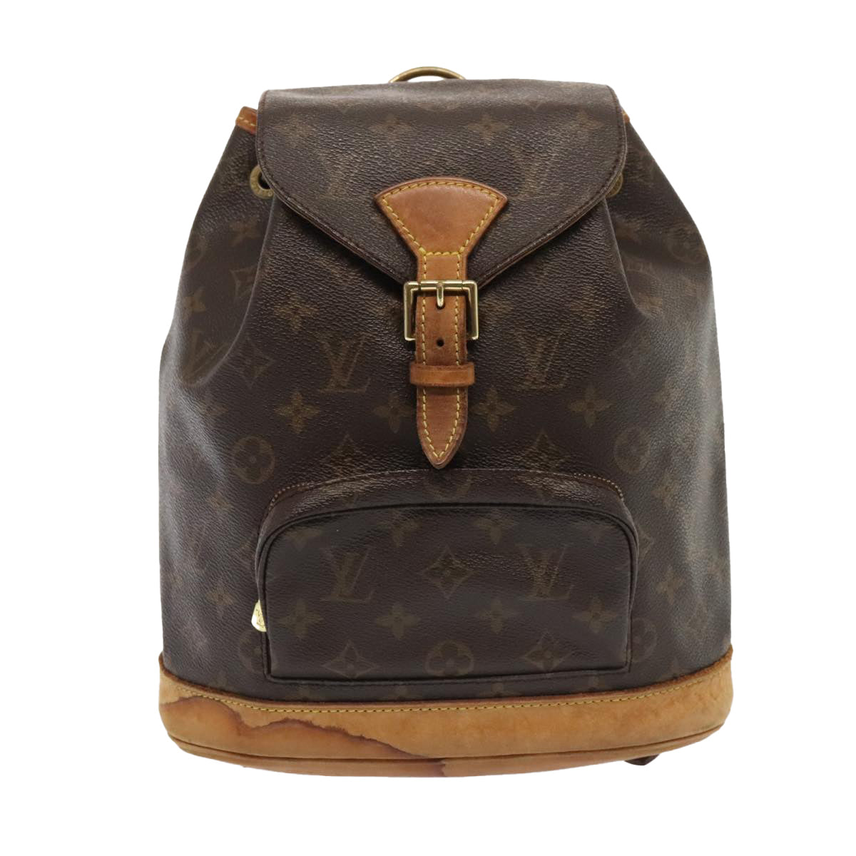 LOUIS VUITTON Monogram Montsouris MM Backpack M51136 LV Auth 89980