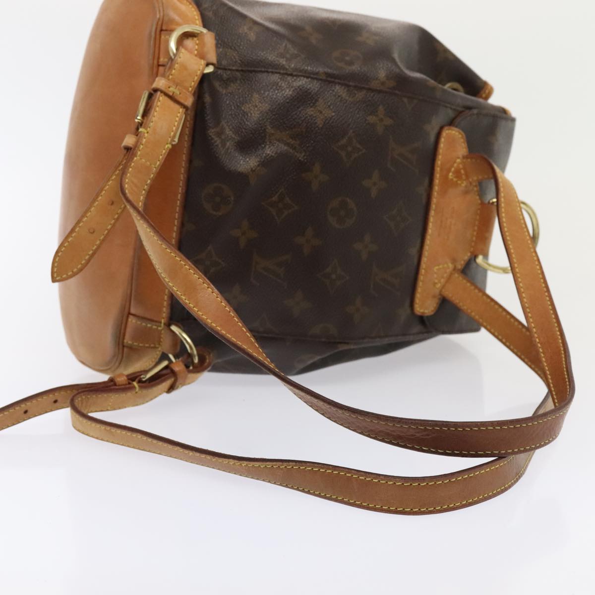 LOUIS VUITTON Monogram Montsouris MM Backpack M51136 LV Auth 89980