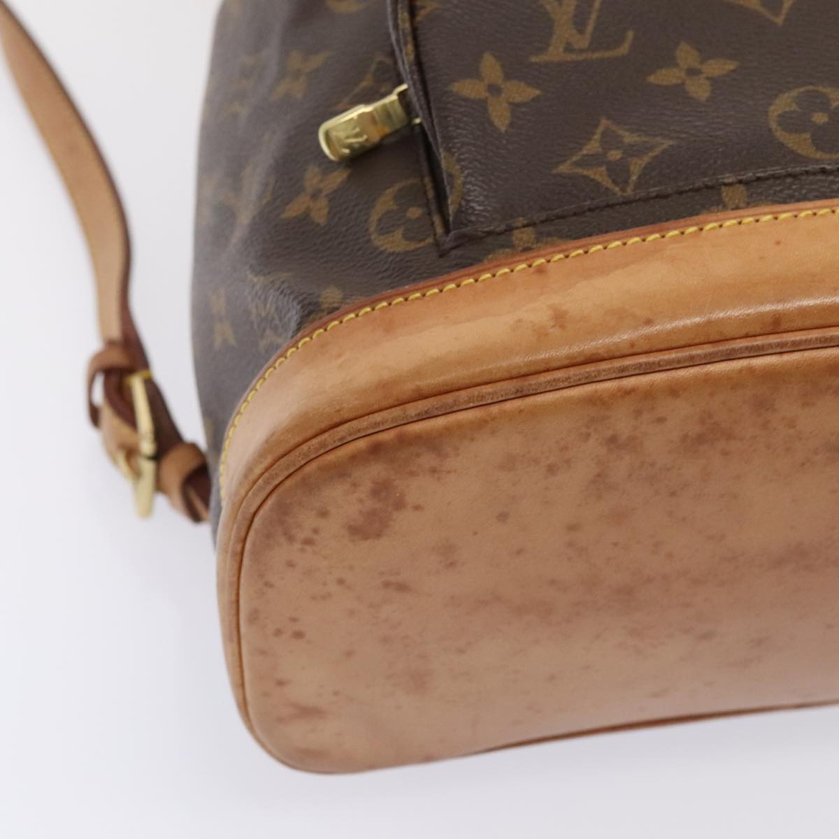 LOUIS VUITTON Monogram Montsouris MM Backpack M51136 LV Auth 89981