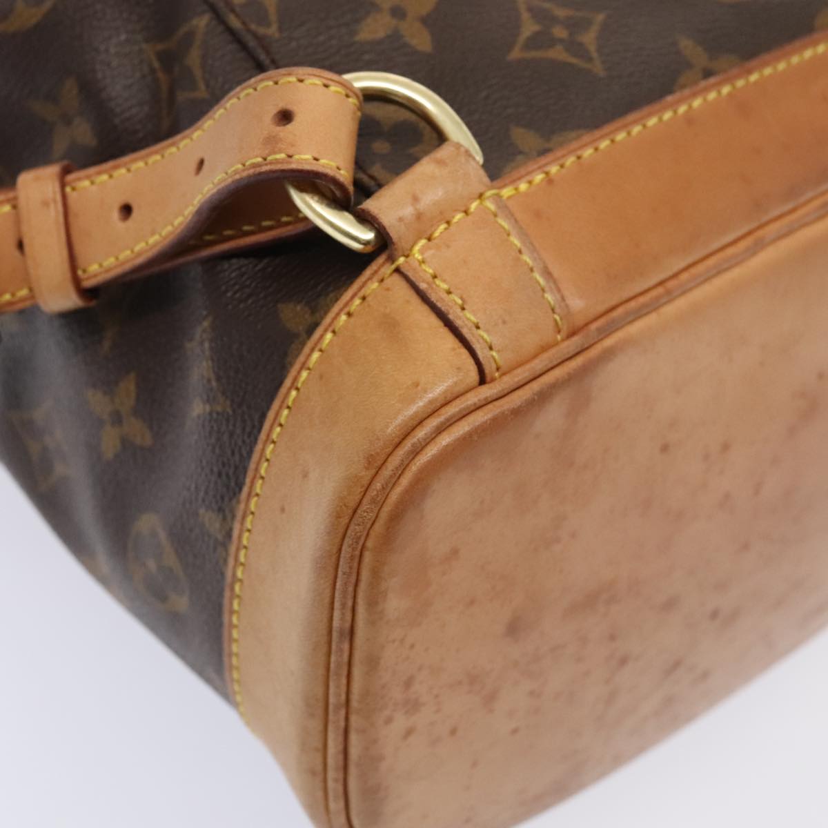 LOUIS VUITTON Monogram Montsouris MM Backpack M51136 LV Auth 89981