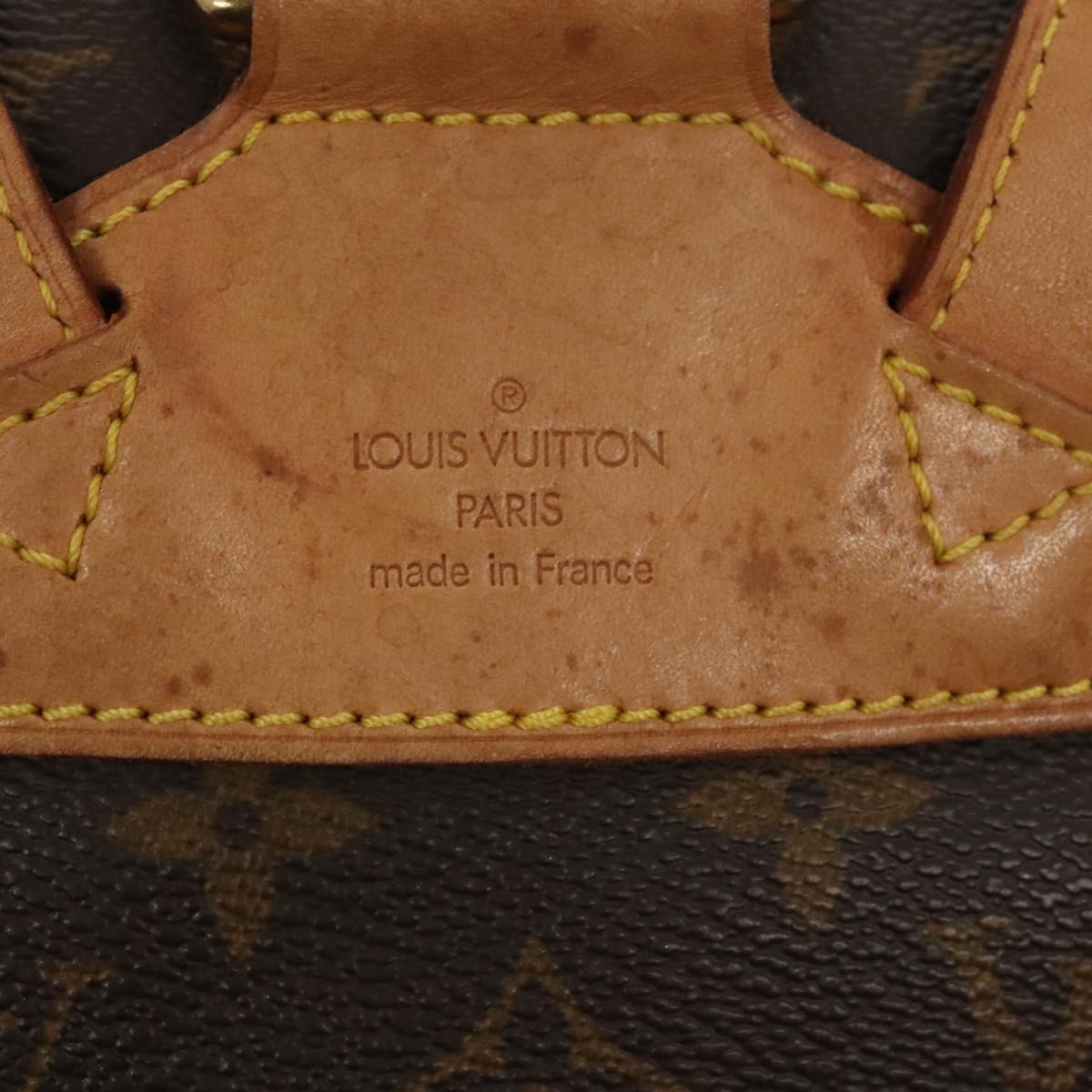 LOUIS VUITTON Monogram Montsouris MM Backpack M51136 LV Auth 89981