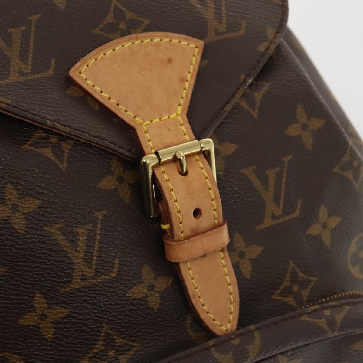 LOUIS VUITTON Monogram Montsouris MM Backpack M51136 LV Auth 89981