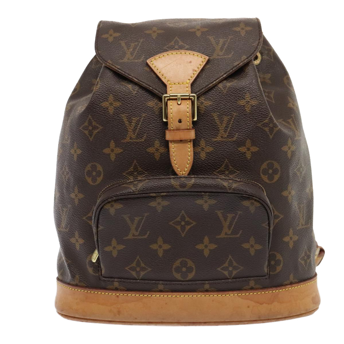 LOUIS VUITTON Monogram Montsouris MM Backpack M51136 LV Auth 89981