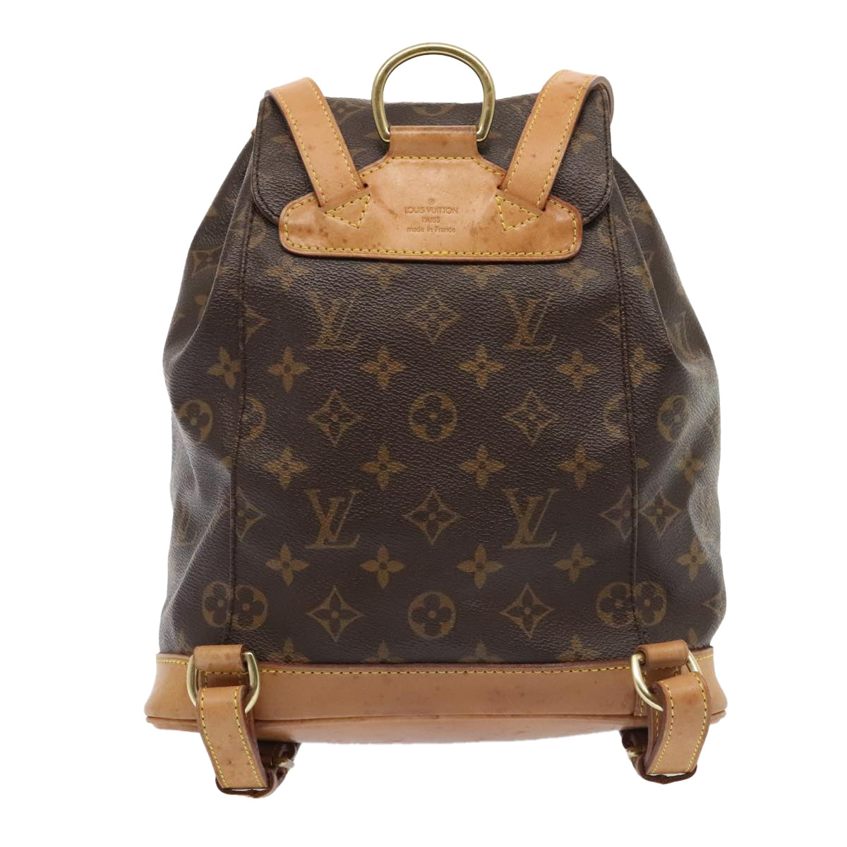 LOUIS VUITTON Monogram Montsouris MM Backpack M51136 LV Auth 89981