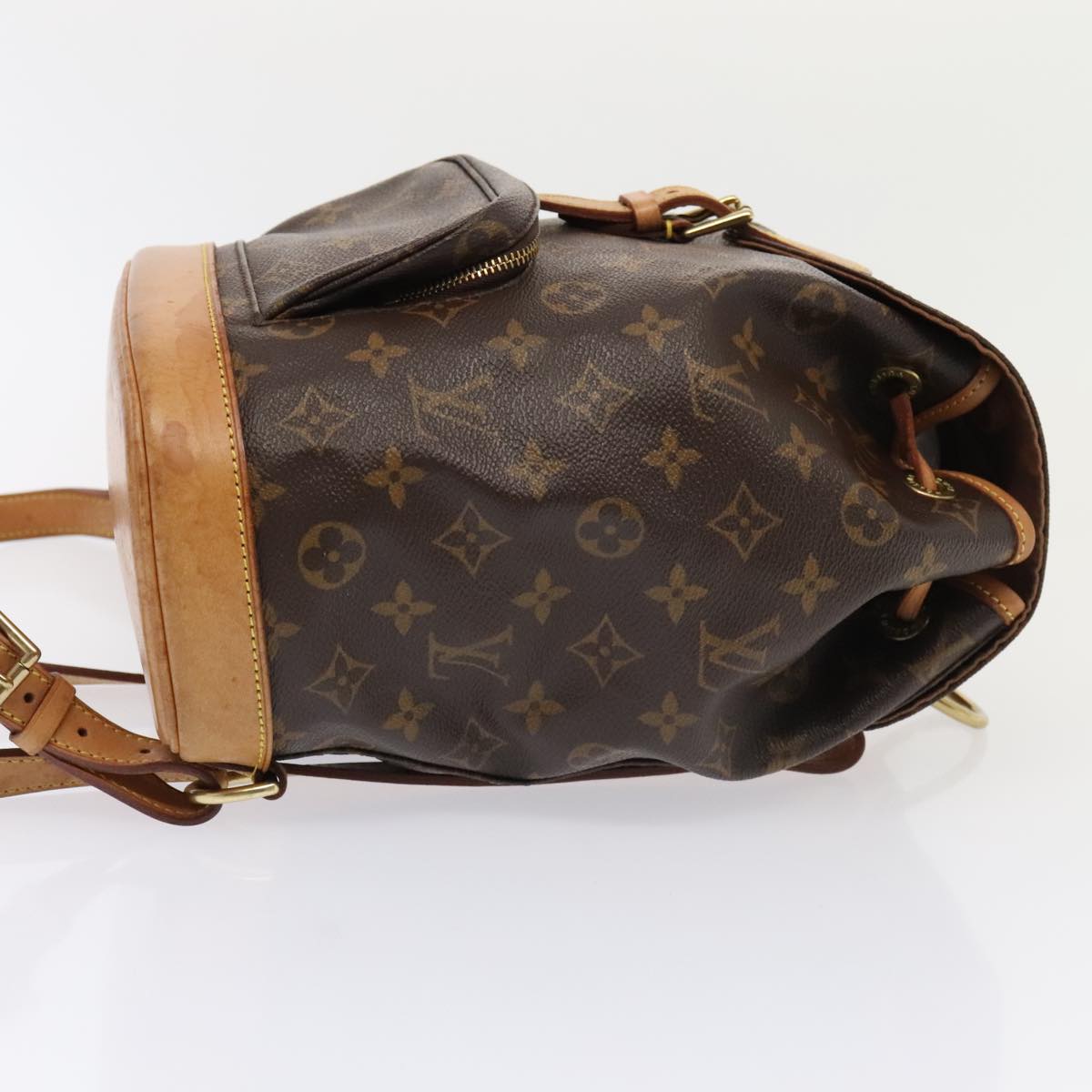 LOUIS VUITTON Monogram Montsouris MM Backpack M51136 LV Auth 89981