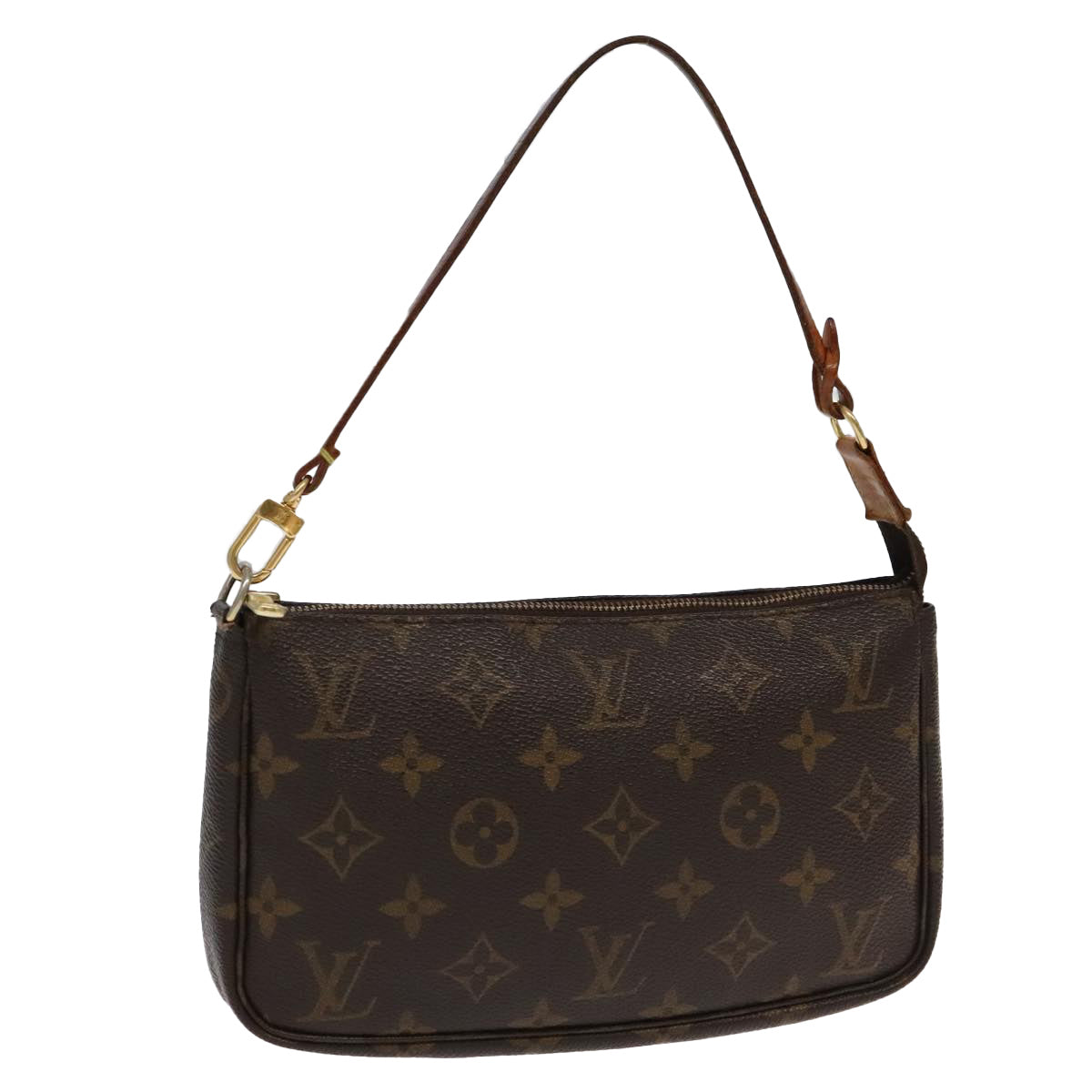 LOUIS VUITTON Monogram Pochette Accessoires Pouch M51980 LV Auth 89986