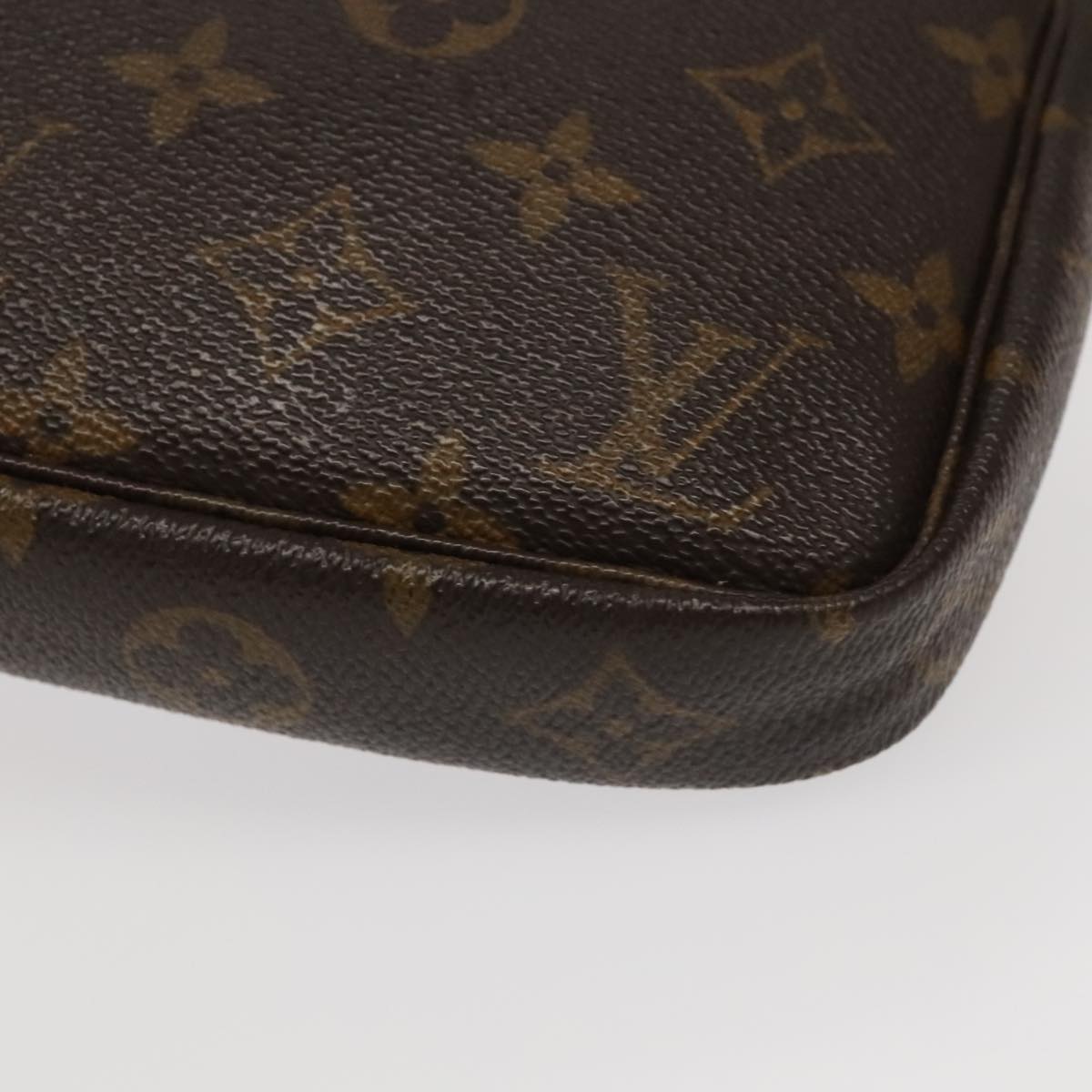 LOUIS VUITTON Monogram Pochette Accessoires Pouch M51980 LV Auth 89986