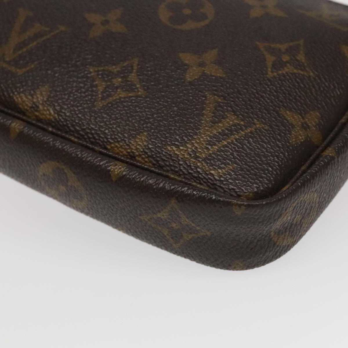 LOUIS VUITTON Monogram Pochette Accessoires Pouch M51980 LV Auth 89986