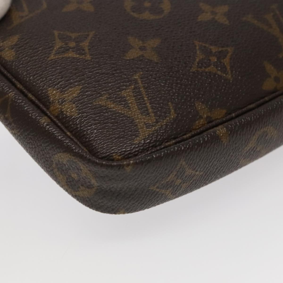 LOUIS VUITTON Monogram Pochette Accessoires Pouch M51980 LV Auth 89986