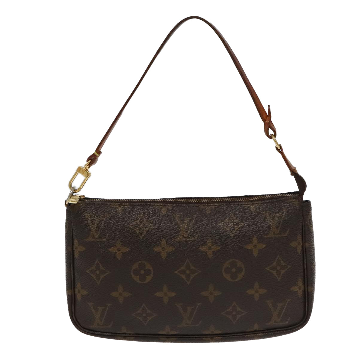 LOUIS VUITTON Monogram Pochette Accessoires Pouch M51980 LV Auth 89986