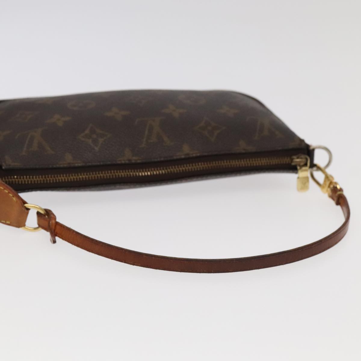 LOUIS VUITTON Monogram Pochette Accessoires Pouch M51980 LV Auth 89986