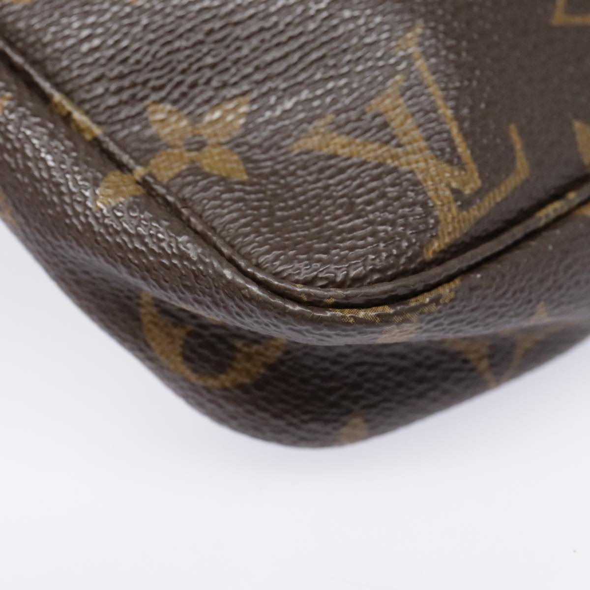 LOUIS VUITTON Monogram Pochette Accessoires Pouch M51980 LV Auth 89988