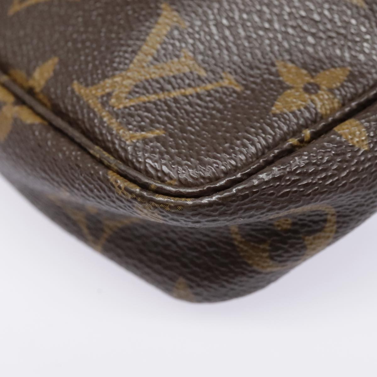 LOUIS VUITTON Monogram Pochette Accessoires Pouch M51980 LV Auth 89988