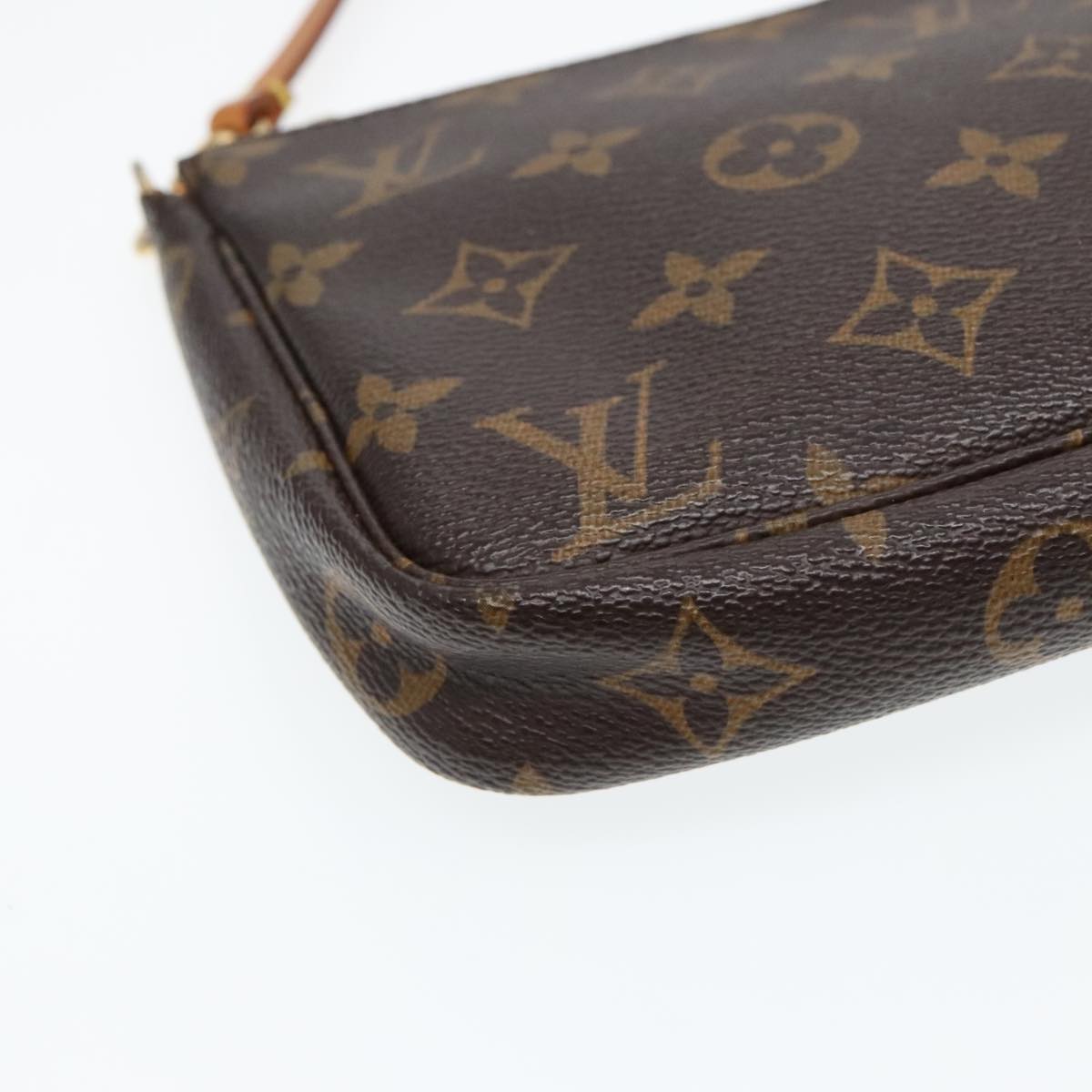 LOUIS VUITTON Monogram Pochette Accessoires Pouch M51980 LV Auth 89991