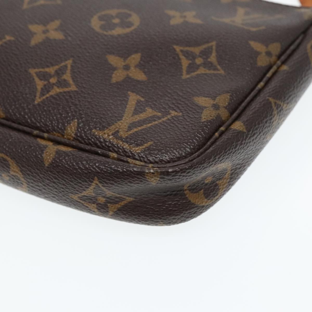 LOUIS VUITTON Monogram Pochette Accessoires Pouch M51980 LV Auth 89991