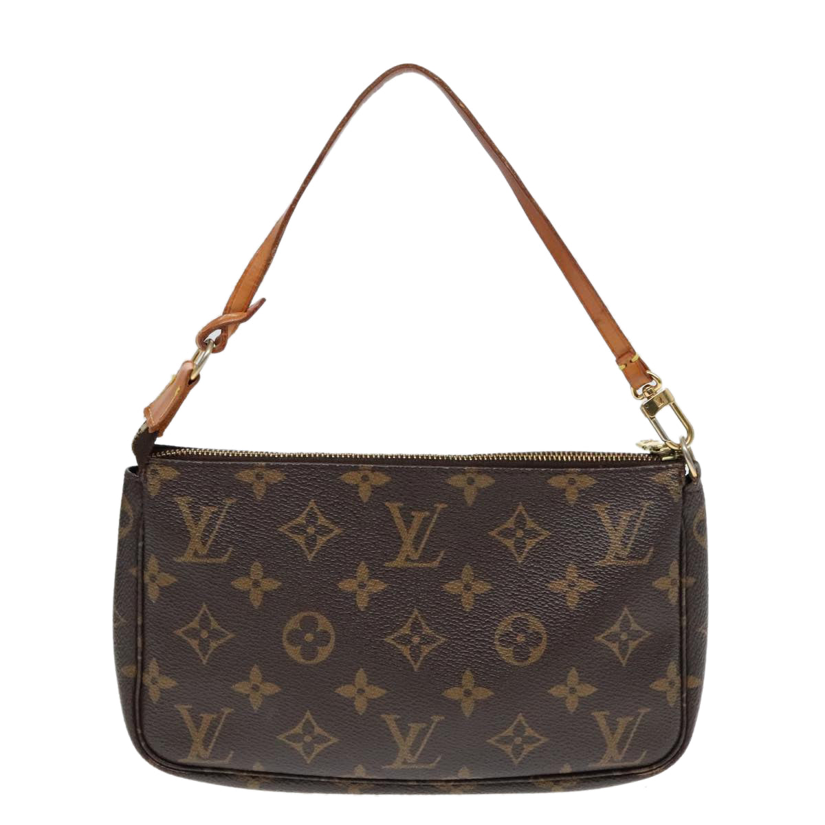 LOUIS VUITTON Monogram Pochette Accessoires Pouch M51980 LV Auth 89991