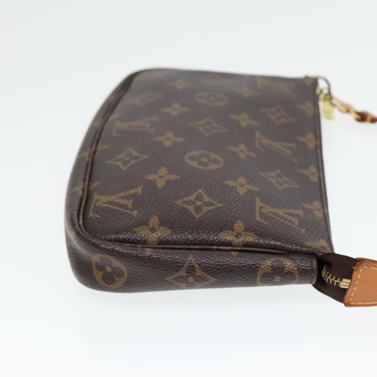 LOUIS VUITTON Monogram Pochette Accessoires Pouch M51980 LV Auth 89991