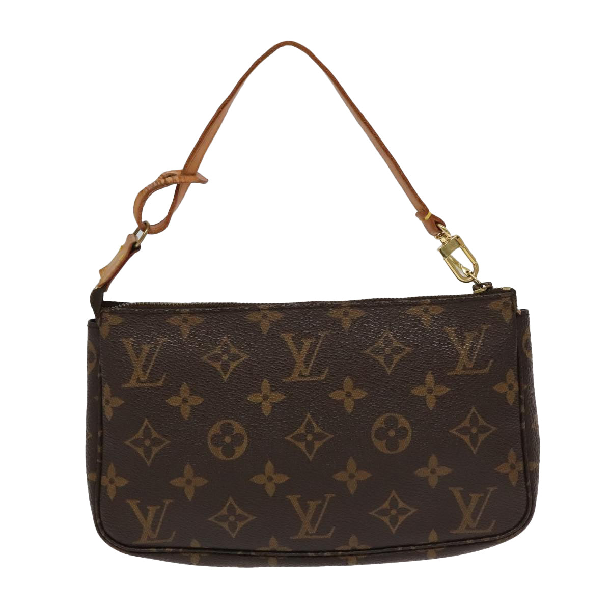 LOUIS VUITTON Monogram Pochette Accessoires Pouch M51980 LV Auth 89992